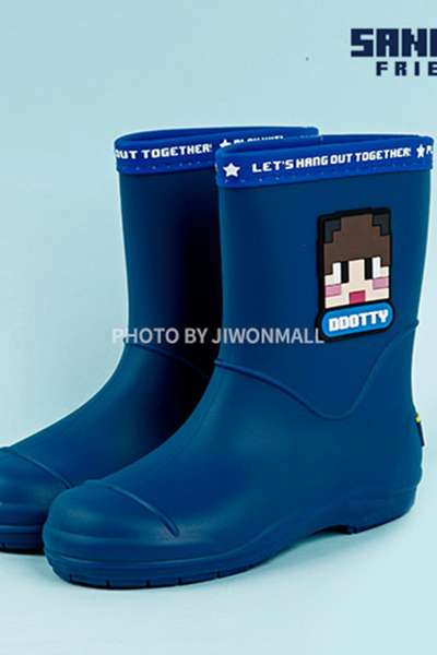 Sandbox Doty Typography PVC Children's Rain Boots 057463