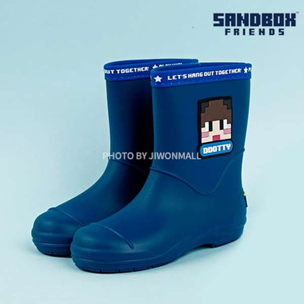 Sandbox Doty Typography PVC Children's Rain Boots 057463