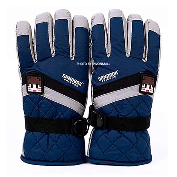 Sandbox Dotty Diagonal Ski Mittens Children's Gloves 050471