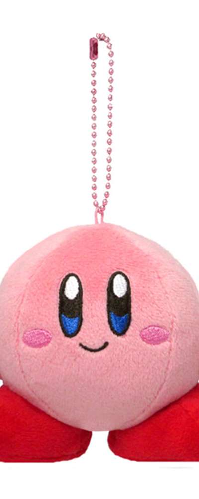 Kirby Character Plush Mascot Keyring Bag Charm