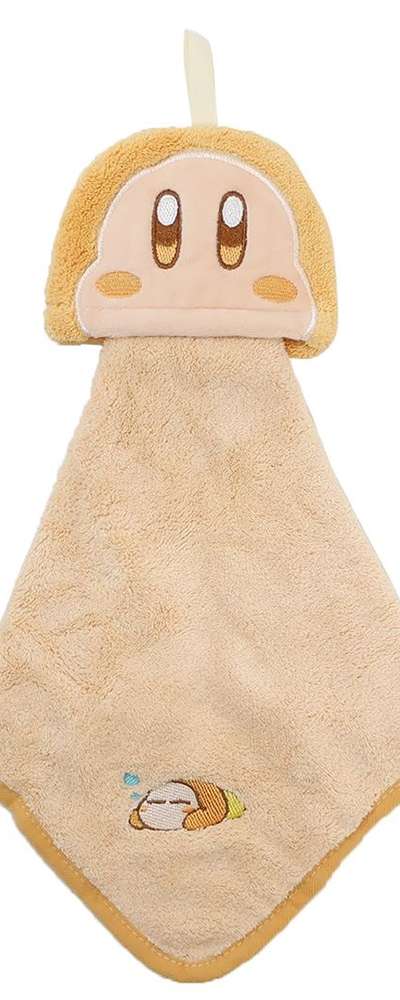 Kirby Waddle Dee Character 3D Loop Hand Towel (Japan) 785562