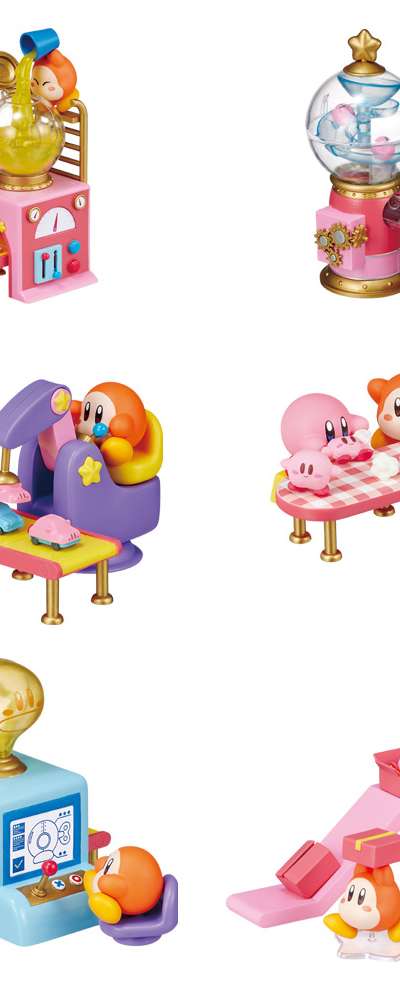 Kirby Waddle Dee Toy Factory Figure Food Toy Miniature Box Set (Re-Ment) Japan Import 209388