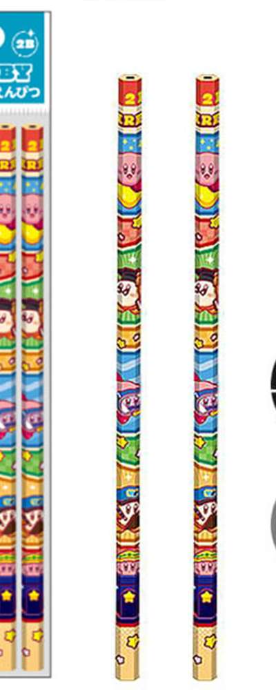 Kirby Character 2B Pencil 4-Pack Set (Spot)