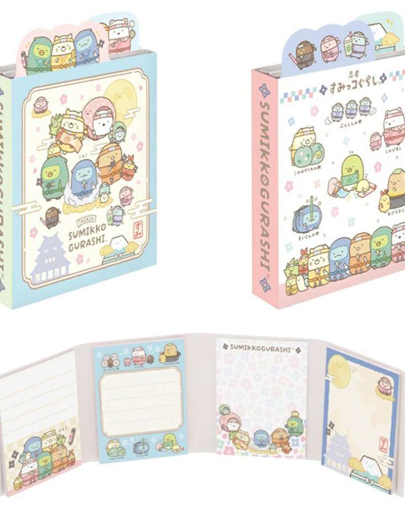 Sumikko Gurashi Character Pata Pata Memo Pad (Ninja)