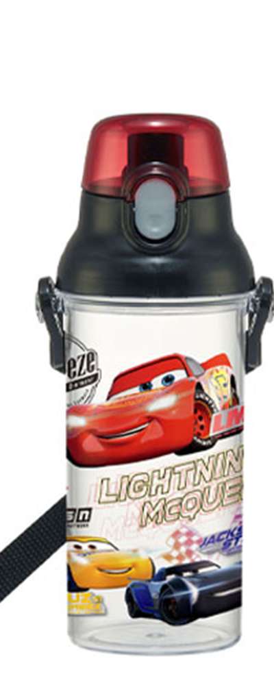 ディズニー カーズ23 キャラクター ワンタッチ クリア ボトル 水筒 480ml(日) 604980