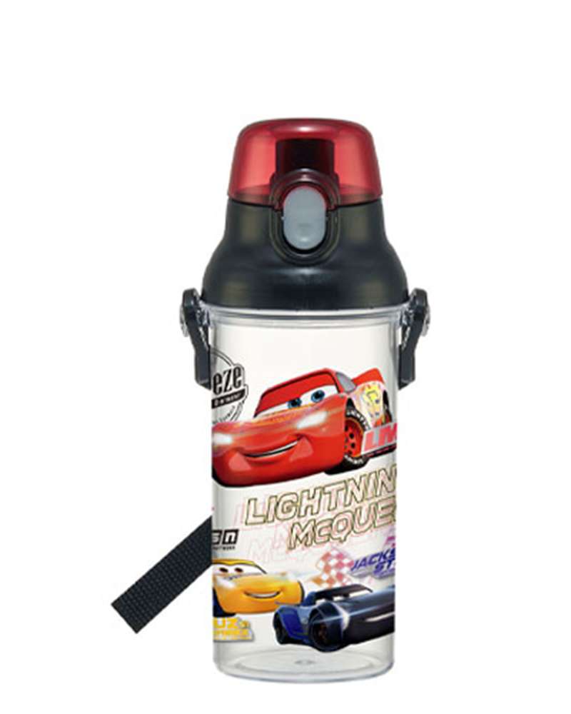 Disney Cars Character One-Touch Clear Bottle 480ml