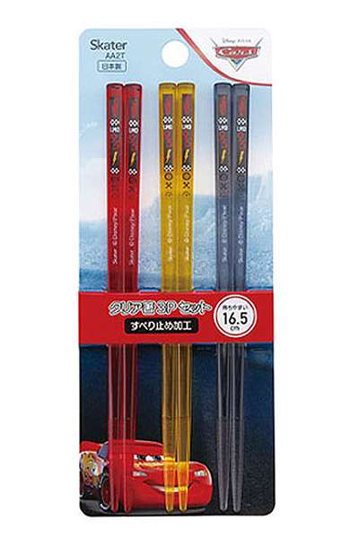 Disney Cats Acrylic Chopsticks 3-Piece Set (Japan) 577963