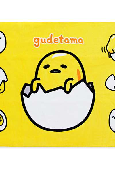 Gudetama Basic Egg Microfiber Knee Blanket 357271