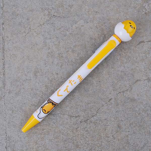 Gudetama Action Mascot Ballpoint Pen (White Pen Body) (Japan) 464220