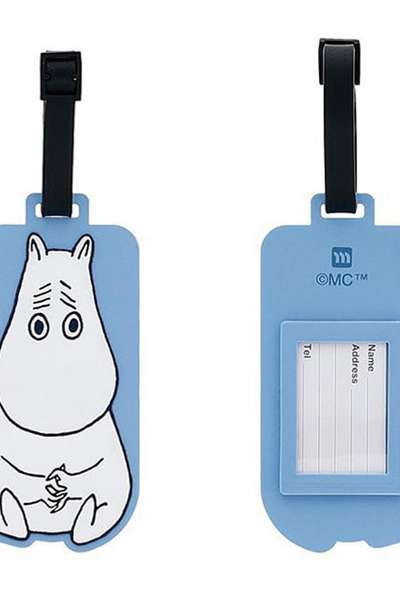 Moomin Character Luggage Tag Travel Name Tag (A) 443707