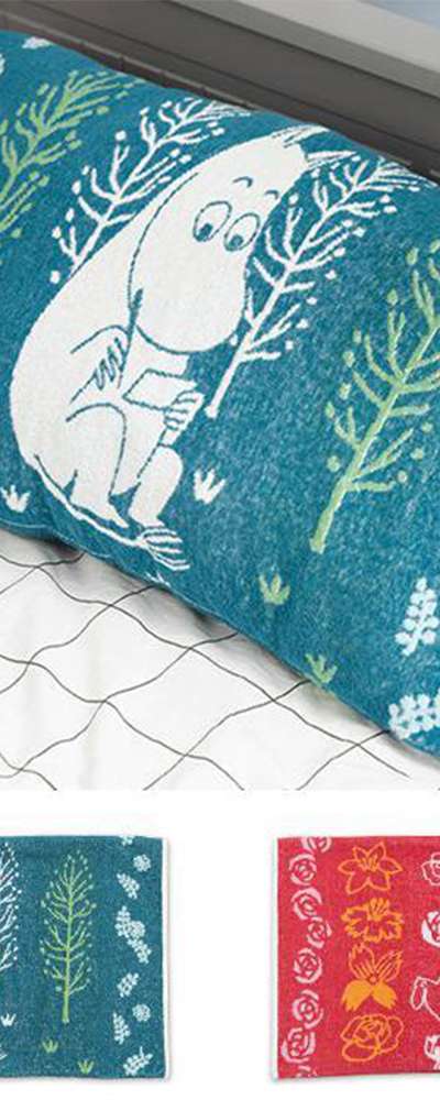 Moomin Little My Character Towel Pillow Cover (Japan Version)