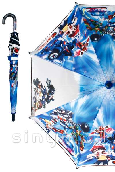 Turning Mecard Battle Long Umbrella 47cm (Semi-Automatic) (Random Dispatch) 860724