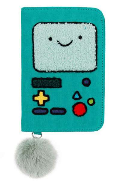 Adventure Time Bouclé Passport Case Passport Wallet (BMO) 071944