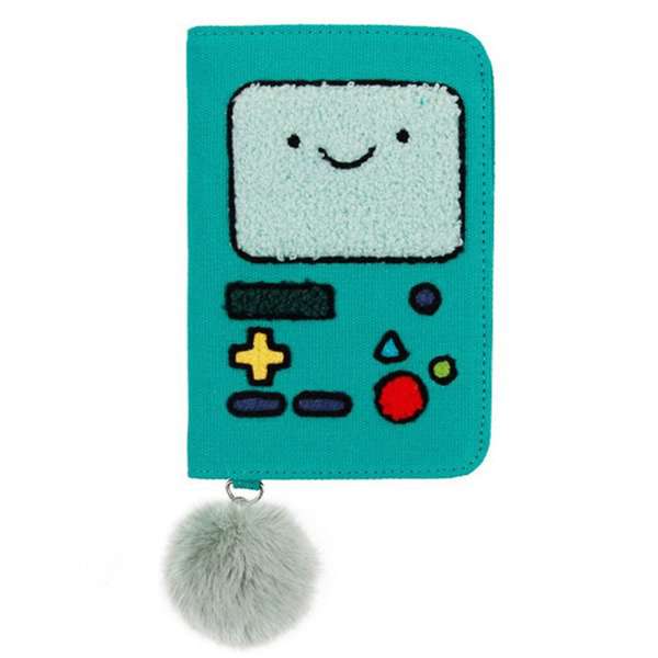 Adventure Time Bouclé Passport Case Passport Wallet (BMO) 071944