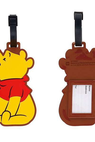Disney Winnie the Pooh Character Luggage Tag for Travel (Item 443622)