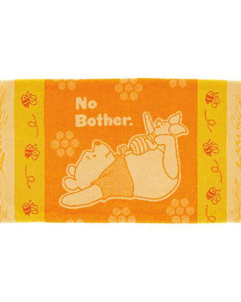 Winnie the Pooh Character Towel Pillowcase Cover (Honey Relax)