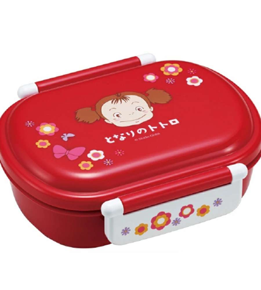 My Neighbor Totoro Mei Character Dome Single-Tier Round Bento Box (Import) 657085