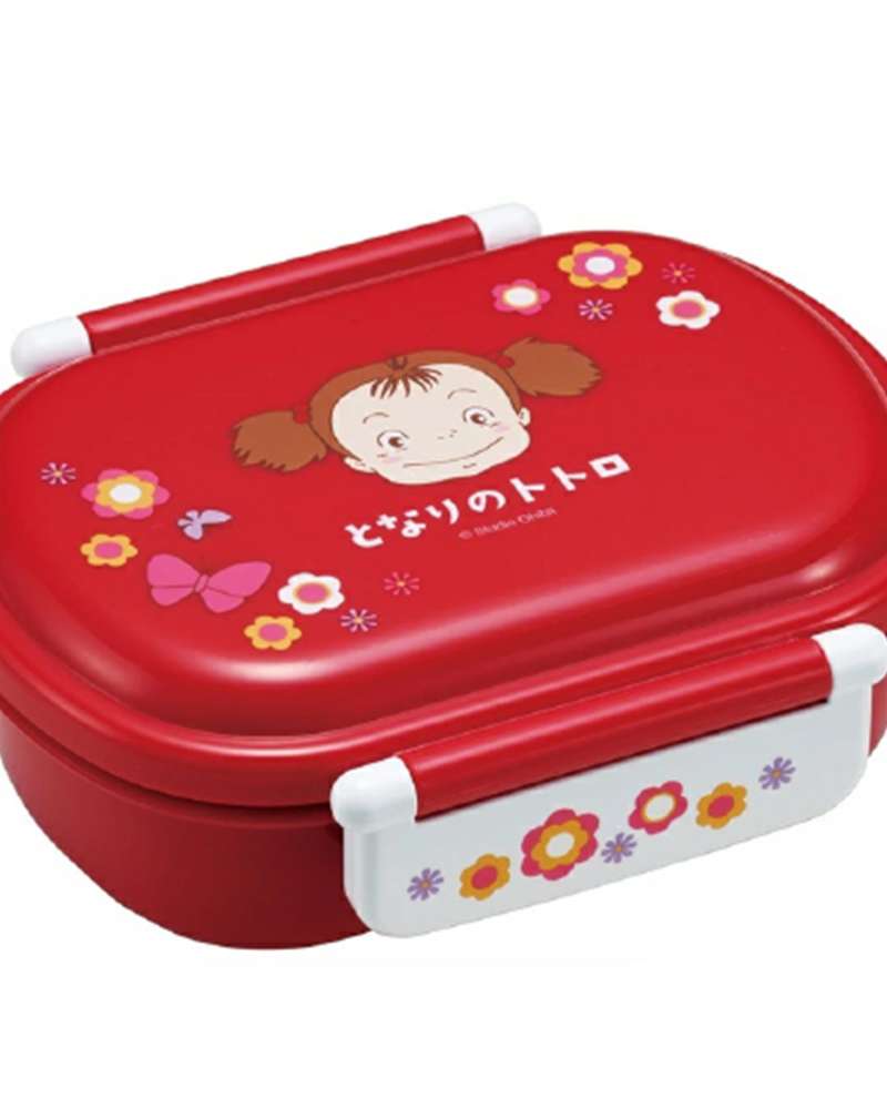 My Neighbor Totoro Mei Character Dome Single-Tier Round Bento Box (Import) 657085