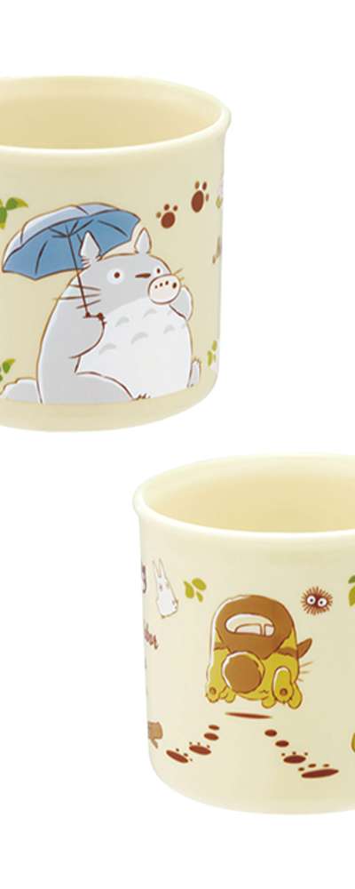 Totoro Cat Bus Character Ring Handle Cup Water Cup (Japan) 649516