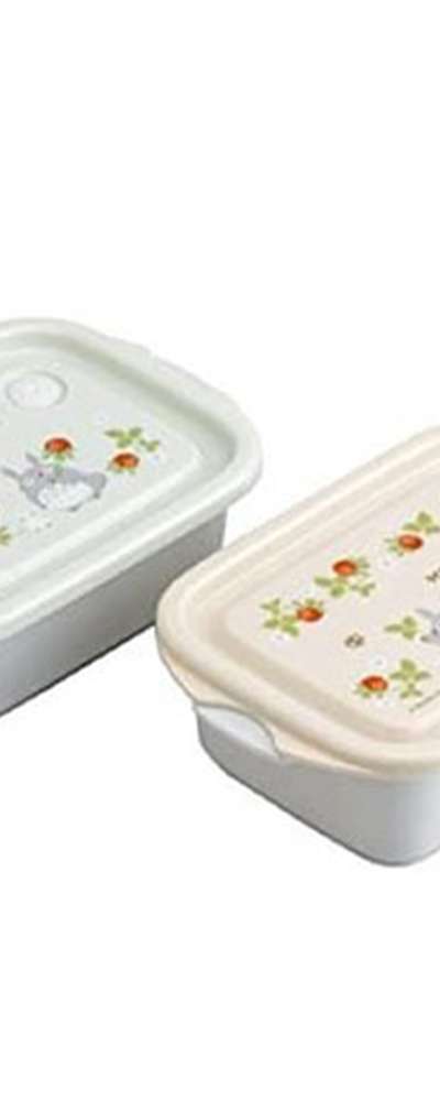 Totoro Character Strawberry Convenient Container 2p Set (Japan) 601330