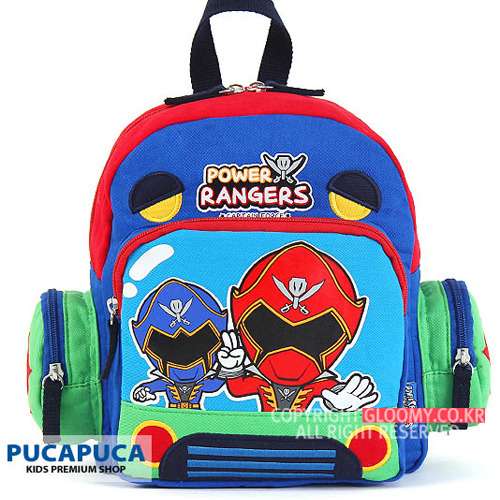 パワーレンジャー キャプテンフォース 幼児バックパック_自動車 709517