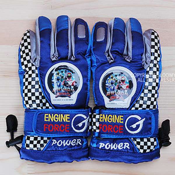 Power Rangers Engine Force Go Go Winter Gloves (Size L)