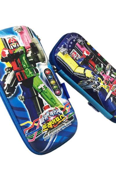 Power Rangers Trainforse Multi Pouch Pencil Case (Random Dispatch)