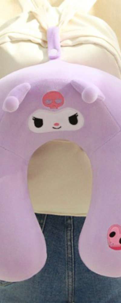 Kuromi Character Travel Memory Foam Neck Pillow 584113