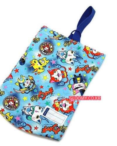 Yo-kai Watch Quilted Shoe Bag [Sky] (Japan) 965606