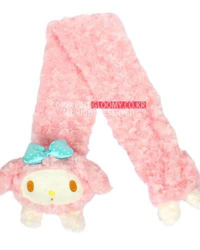 My Melody Boa Face Muffler [Pink] (Japan)
