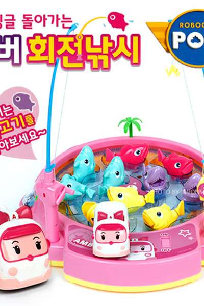 Robocar Poli Amber Fishing Game Toy 412432