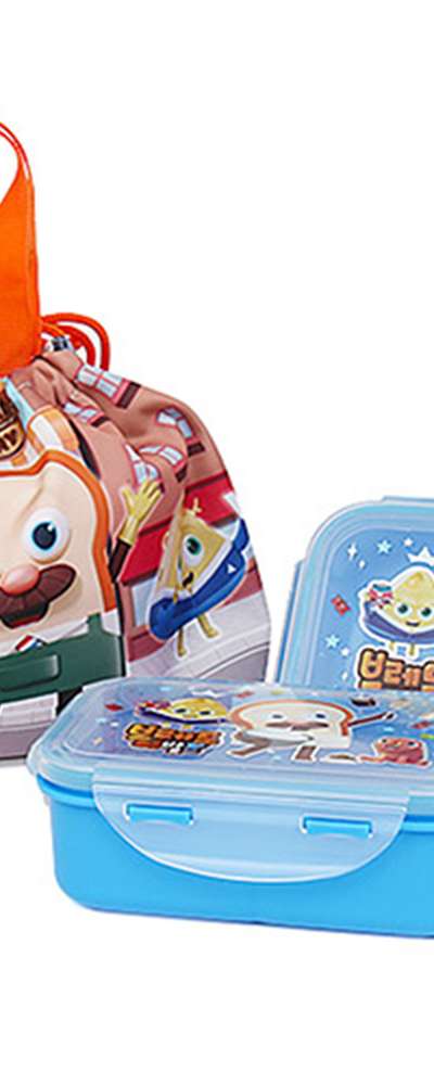 Bread Barbershop Character Jelly Bear 2-Tier Bento Box 720904