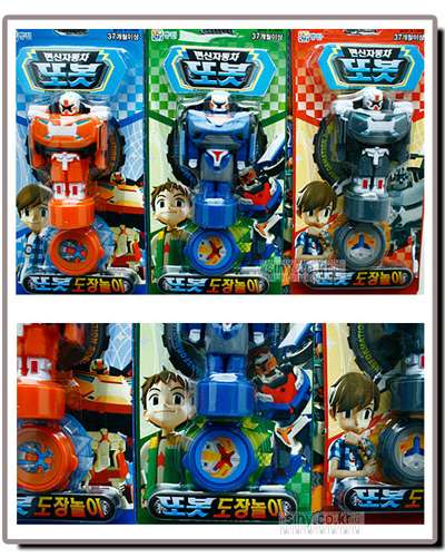 Tobot Mini Car Stamp Play [Random Shipment]