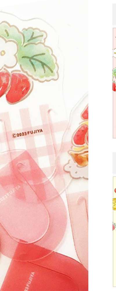 Peco-chan x Furukawa Shiko Character Clear Clip Clamp (Japan) 271764