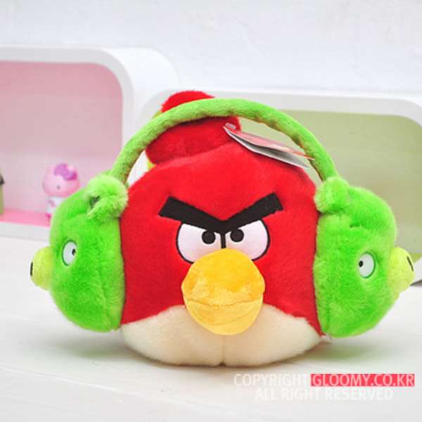 Angry Birds Plush Ear Warmer [Green]