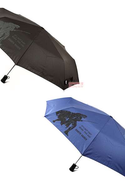 Star Wars Darth Vader 58cm Folding 3-Section Fully Automatic Umbrella 479160