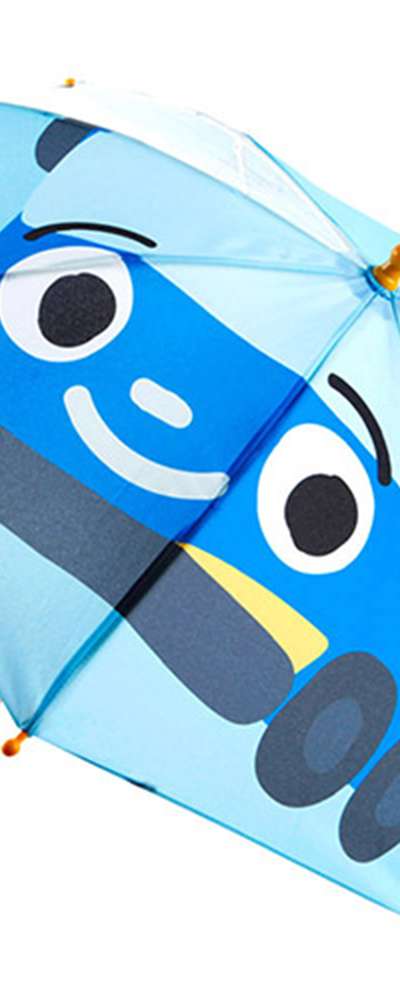 Tayo Character Cute2 3D 40cm Manual Safety Umbrella 61070