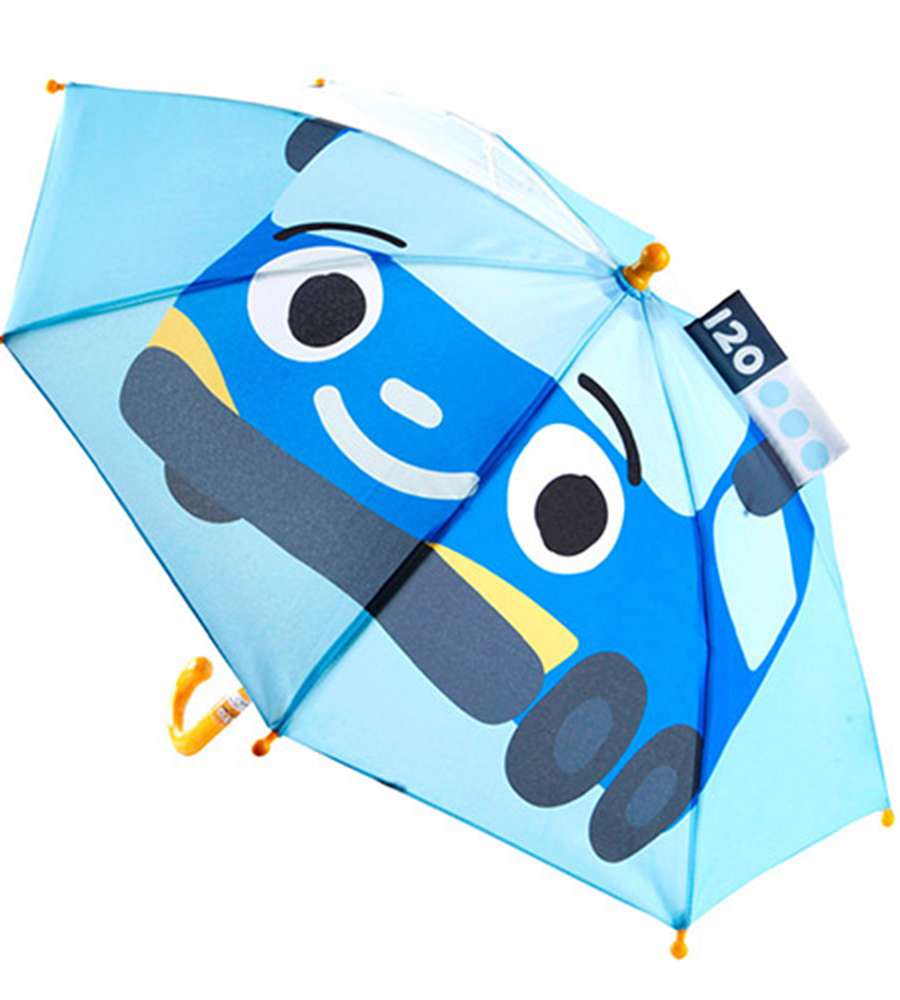 Tayo Character Cute2 3D 40cm Manual Safety Umbrella 61070