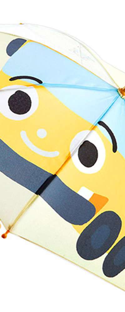 Tayo Ranie Character Cute2 3D 40cm Manual Safety Umbrella 61071