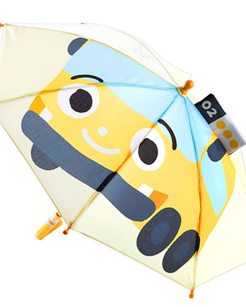 Tayo Ranie Character Cute2 3D 40cm Manual Safety Umbrella 61071