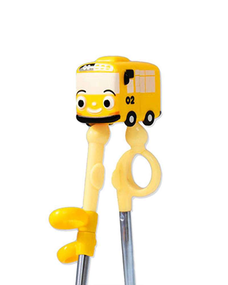 Tayo Walking Motion Stainless Steel Posture Correction Chopsticks (Yellow) 577813