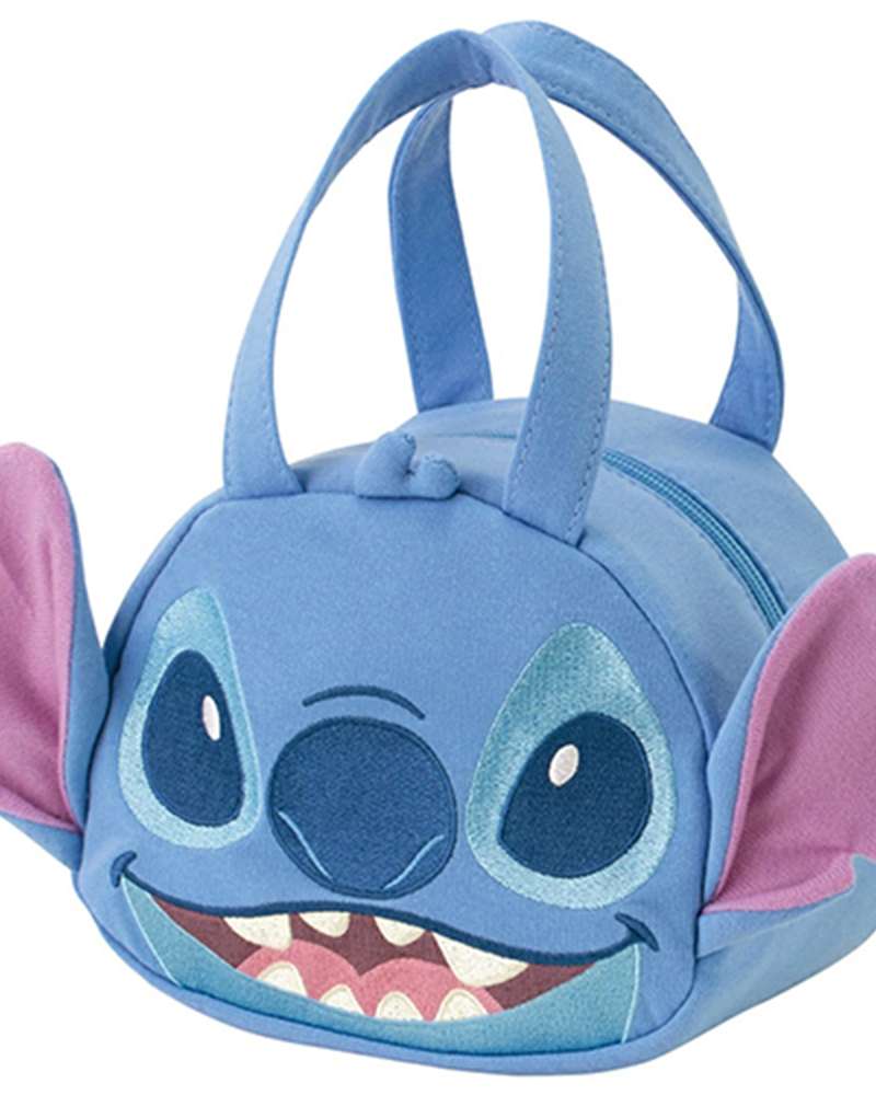 Stitch Character Suede Tote 3D Bag (Japan) 709159