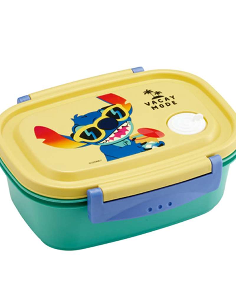 Stitch Character Colorful Food Container S 800ml (Single) 676192