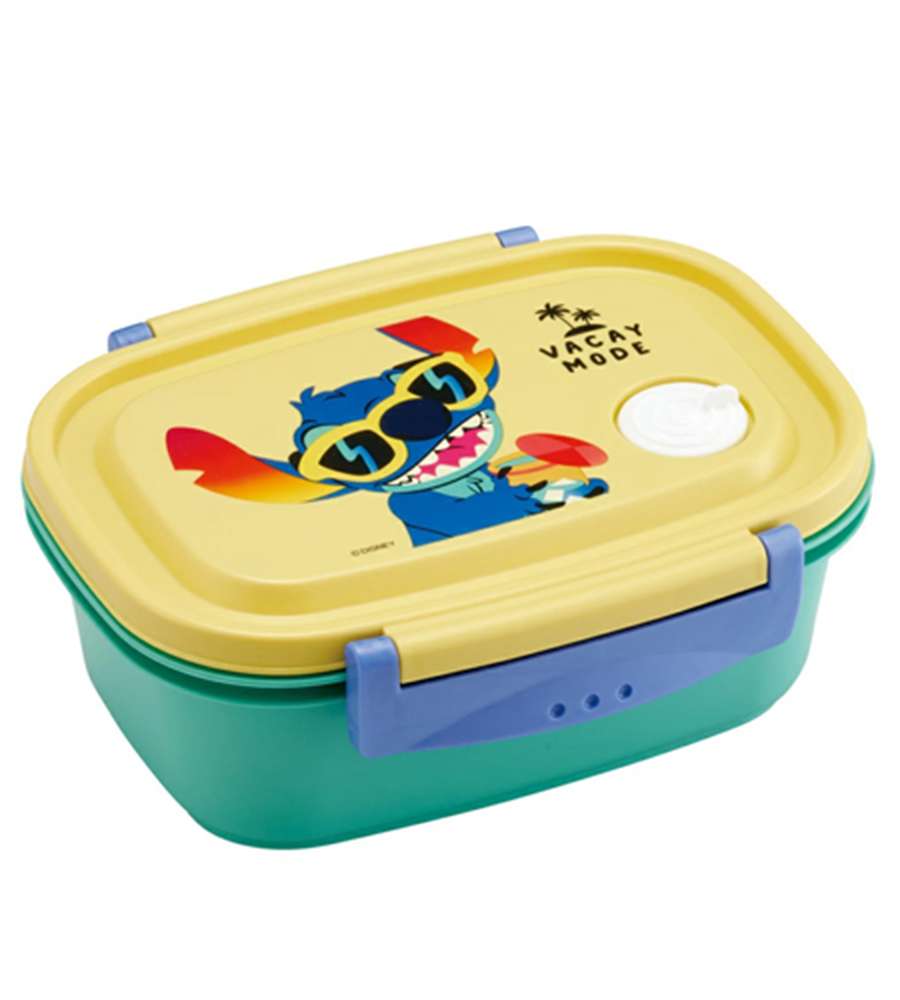 Stitch Character Colorful Food Container S 800ml (Single) 676192