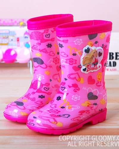Barbie New Line Children's Rain Boots [H]