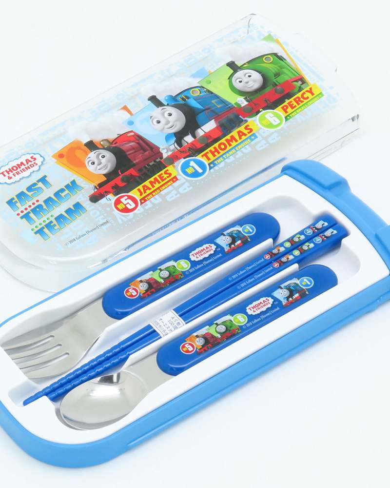 Thomas Character Slide Trio Utensil Case Set (Japan) 076343