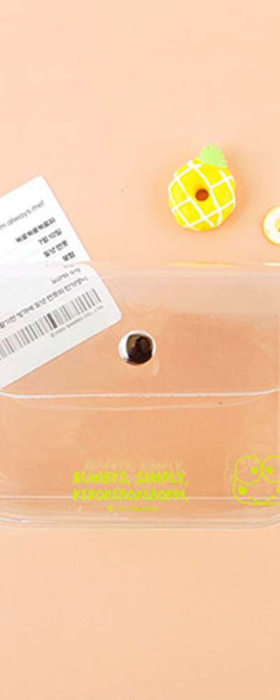 Keroppi Character Clear Card Wallet 661260
