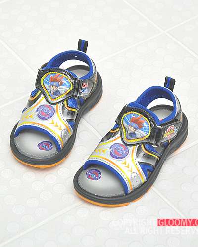 Metal Beyblade Character Light-Up Sandals (Returns)