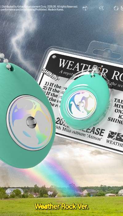 SHINee The 6th Mini Album [Atmos] (Weather Rock Ver.)(SMART ALBUM)
