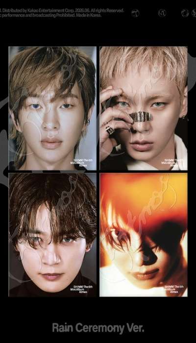 SHINee The 6th Mini Album [Atmos] (RaIn Ceremony Ver.)(KEY)